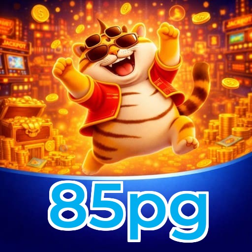 Catálogo slots 85pg mostrando top jogos Gates Olympus Sweet Bonanza Fortune Tiger Big Bass volatilidade RTP
